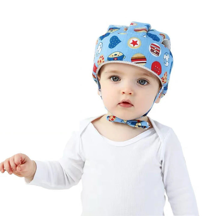 Baby Toddler Cap Anti-collision Protective Hat Baby Safety Helmet Soft Comfortable Head Security & Protection - Adjustable