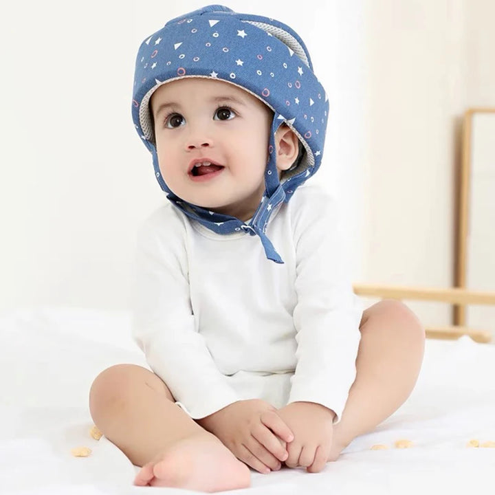 Baby Toddler Cap Anti-collision Protective Hat Baby Safety Helmet Soft Comfortable Head Security & Protection - Adjustable